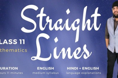 Straight Lines Class 11 Maths | Mathyug