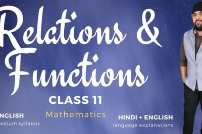 Relations and Functions Class 11 Maths | Mathyug