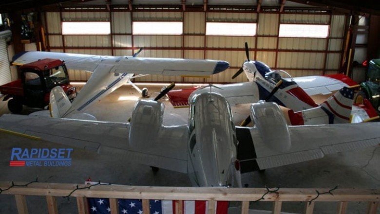 Maintenance facilities and storage space for the aviation sector | by Rapidset Metal Buildings | May, 2021 | Medium