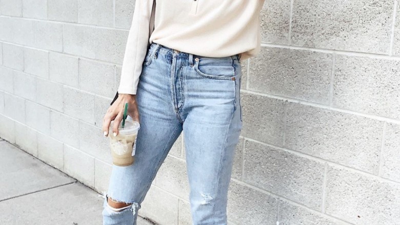 Golden Goose with perforated