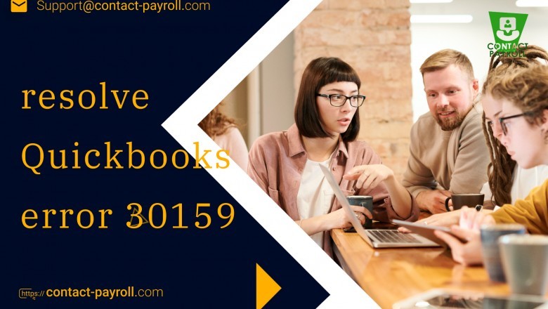 what are the effective ways to resolve Quickbooks error 30159