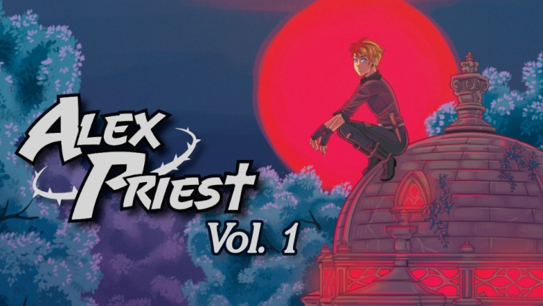 Alex Priest Vampire Hunter Urban Fantasy Graphic Novel Is On Kickstarter. Back It Today!
