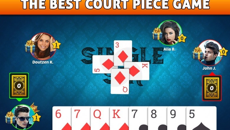 Court Piece - Play Rung/Rang & Hokm Card Game Online - Artoongames