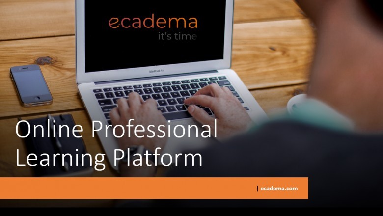 Online Professional Learning Platform | ecadema
