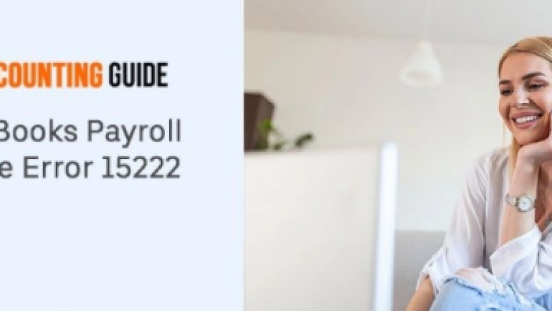 How to fix QuickBooks Payroll Update Error 15222