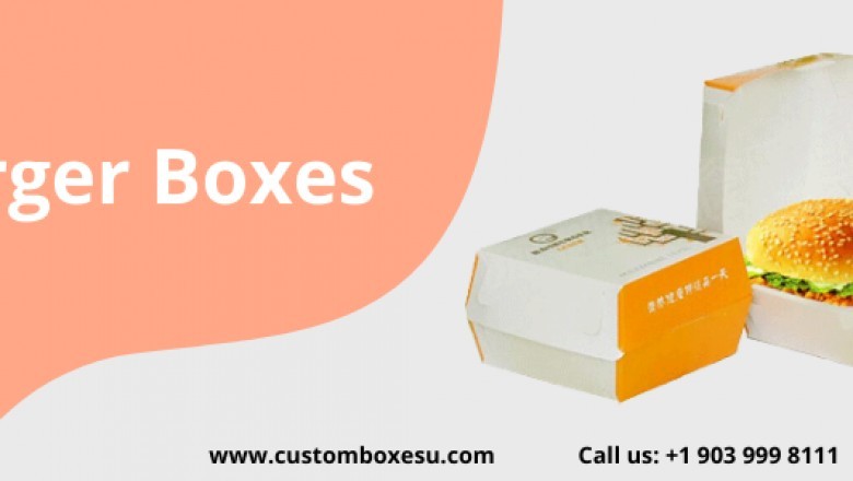 Burger Boxes with Printed logo & Design in Texas, USA