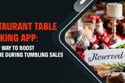 Restaurant Table Booking App