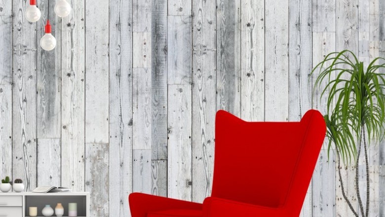 Gray Woodgrain Texture Wood Wallpaper, Traditional Non woven or Removable Peel Stick Wallpaper, Papier Peint Tapete, Printmyspace