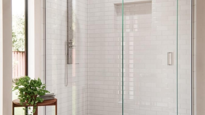 Install Custom Cut Glass Shower Enclosure to your bathroom