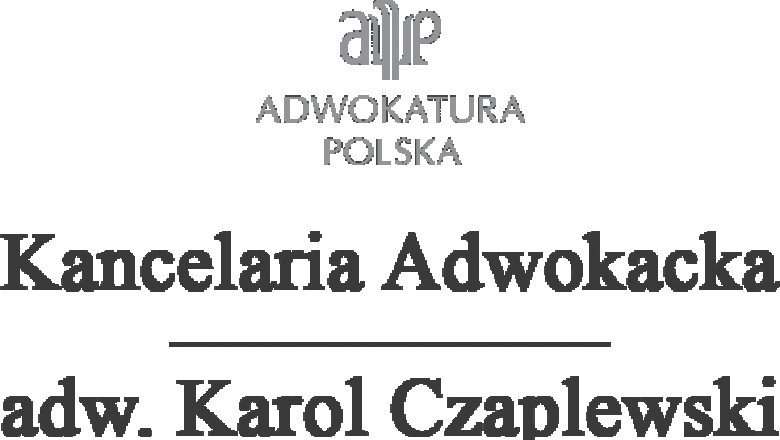 Advocate Karol Czaplewski Attorney at law in Gdynia | czaplewski-kancelaria.pl