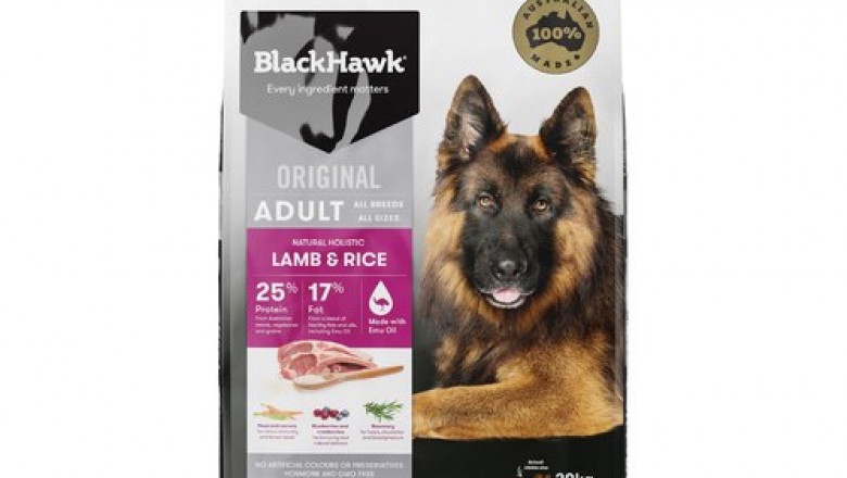 Buy Black Hawk Adult Lamb and Rice Dry Food For Dogs Online