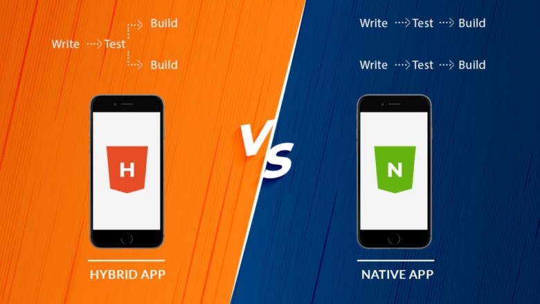 The choice between Hybrid app and Native app