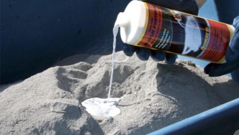 Concrete Bonding Agents Prevent Water Penetration into Concrete Joints, Which Allows the Material to Cure Faster