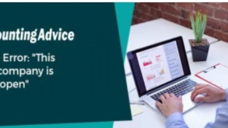 How to fix Sage Error This Shared Company Is Already Open