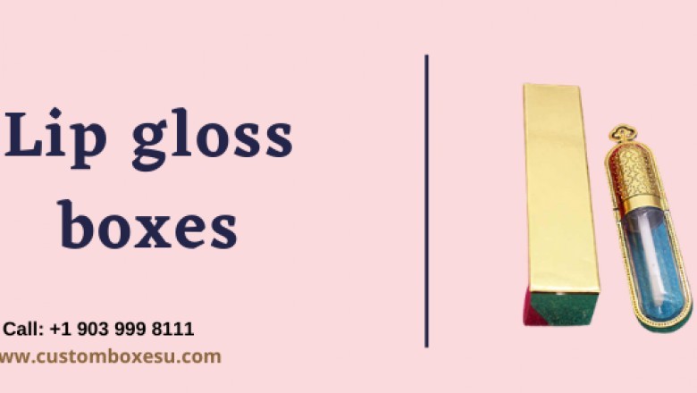 Lip Gloss Boxes at cheap prices in the USA