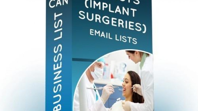 Online Sale on Dentists Implant Surgeries Email List | Get 30% OFF | CANADA