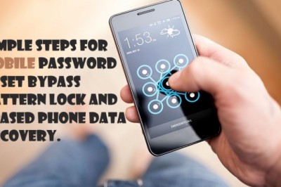 Simple Steps for Mobile Password Reset Bypass Pattern Lock and Erased Phone Data Recovery.