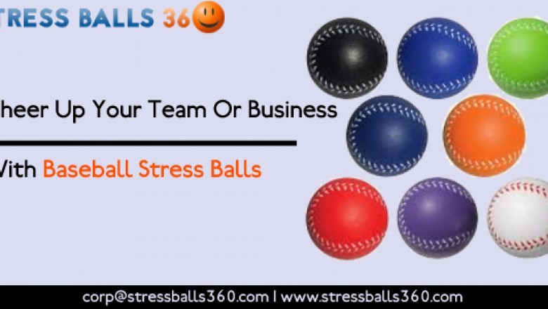 Cheer Up Your Team Or Business With Baseball Stress Balls