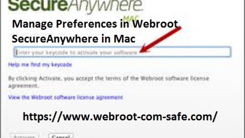 How Do I Setting Preferences in Webroot SecureAnywhere in Mac? - webroot.com/safe