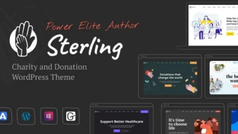 Sterling Charity Donation WordPress Theme.