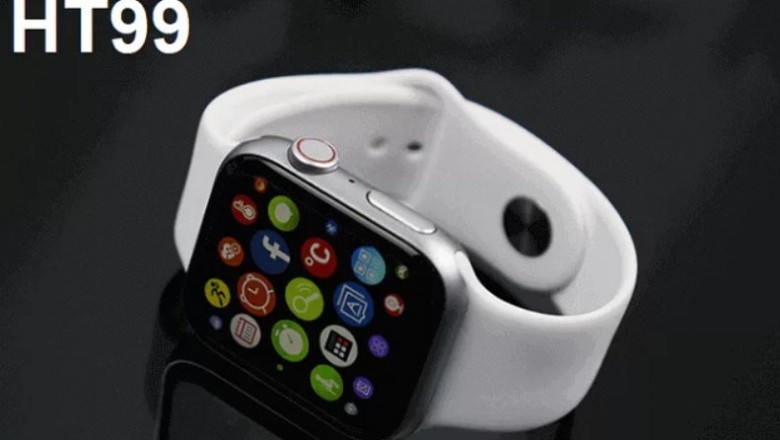 The Best HT99 Apple Logo Smartwatch Bluetooth Call In Lahore - Sadabahaar
