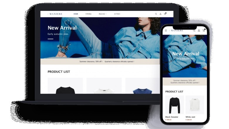 build ecommerce website