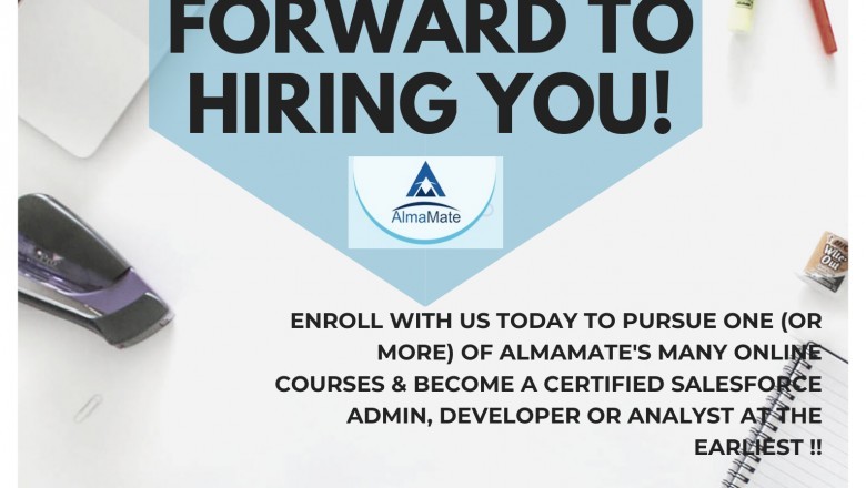 Join Almamate: the best Salesforce training institute in NOIDA: & be successful in the CRM domain