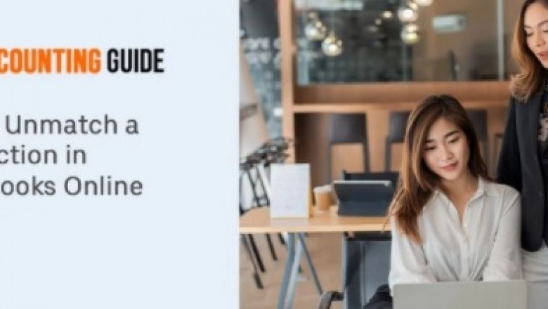 How to Unmatch a Transaction in QuickBooks Online