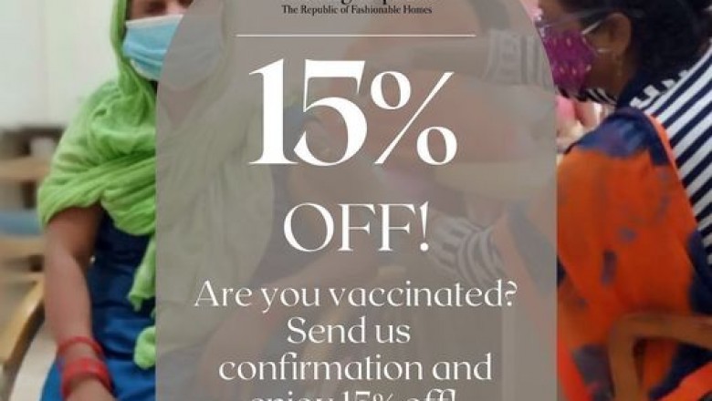Got Your First or Second Dose of Vaccination and Get Code On 15% Off to Shop