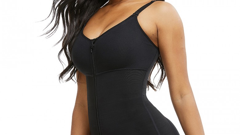 Are you find Black Large Size Body Shaper Bodysuit Front Zipper Good Elastic?