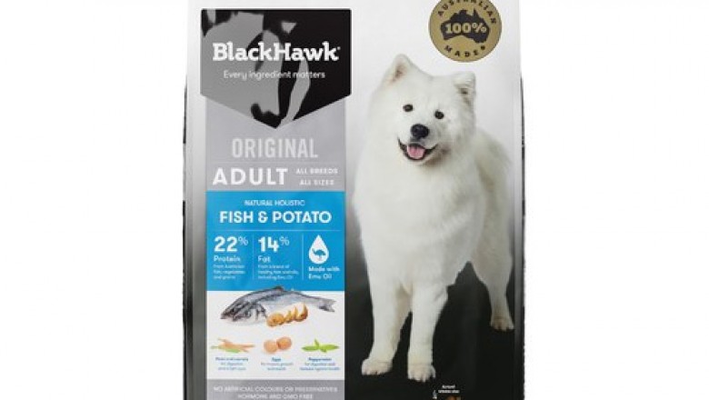 Buy Black Hawk Adult Fish & Potato Food For Dogs Online