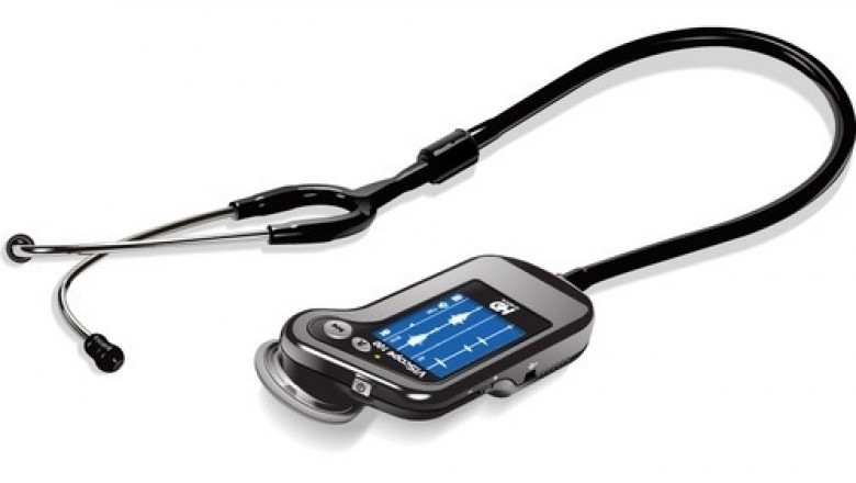 A digital stethoscope is able to convert an acoustic sound to electronic signals, which can be further amplified for optimal listening