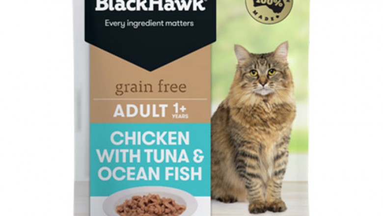 Buy Blackhawk Grain Free Cat Chicken with Tuna & Ocean Fish | Dry & Wet Food Online | DiscountPetCare