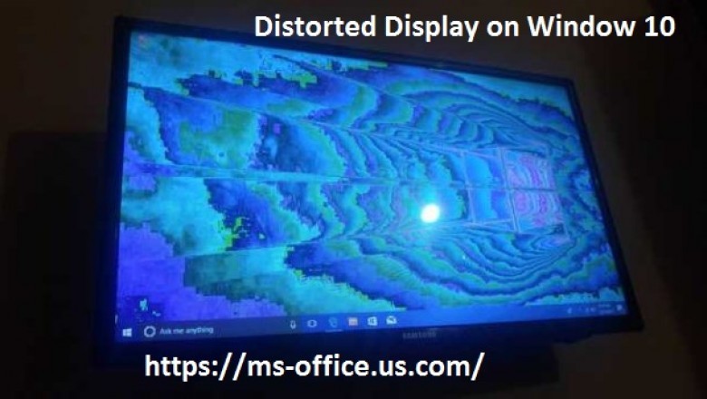 How Do I Fix Distorted Display on Window 10? - www.office.com/setup