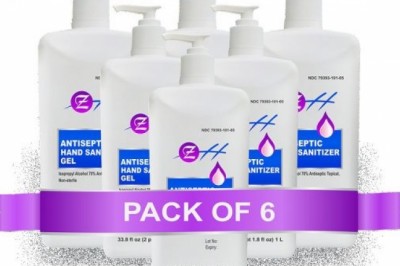 100 ml ZH Antiseptic Hand Sanitizer Gel – (Pack of 06).