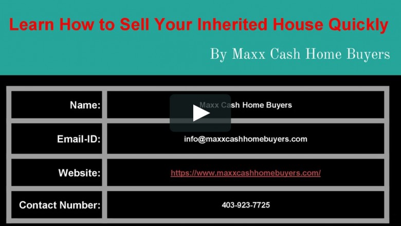 Learn How to Sell Your Inherited House Quickly