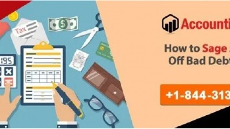 How to Sage 50 write off a sales invoice to bad debt