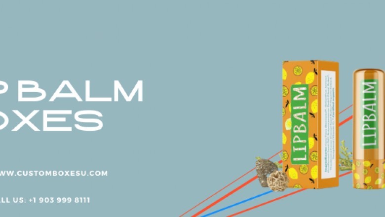 Make Your Own Lip balm boxes With logo in USA