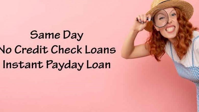 Same Day No Credit Check Loans - Instant Payday Loan