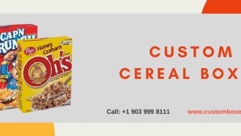 Buy custom cereal boxes wholesale at Best Price in USA