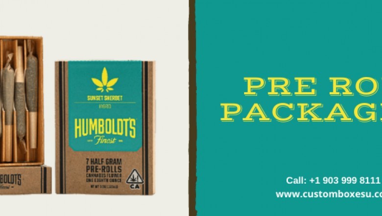 Pre roll packaging in Unique Designs & Huge Variety in USA