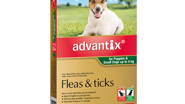 Buy Advantix For Small Dogs Up To 4Kg Green | DiscountPetCare