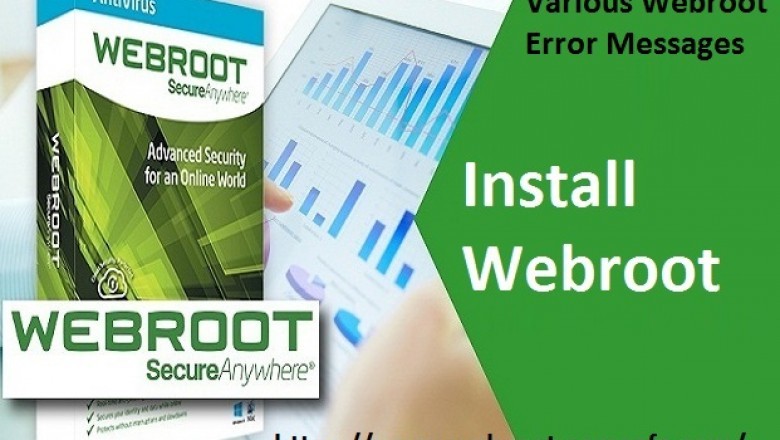 How To Troubleshoot Various Webroot Error Messages? - Webroot.com/safe