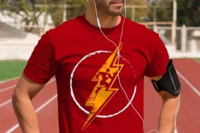 MOTIVATION to the power triple with the all-new FLASH T SHIRTS from Online stores in India