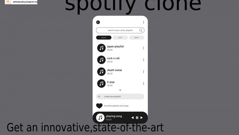 Roll out the supreme Spotify Clone app packed with new features