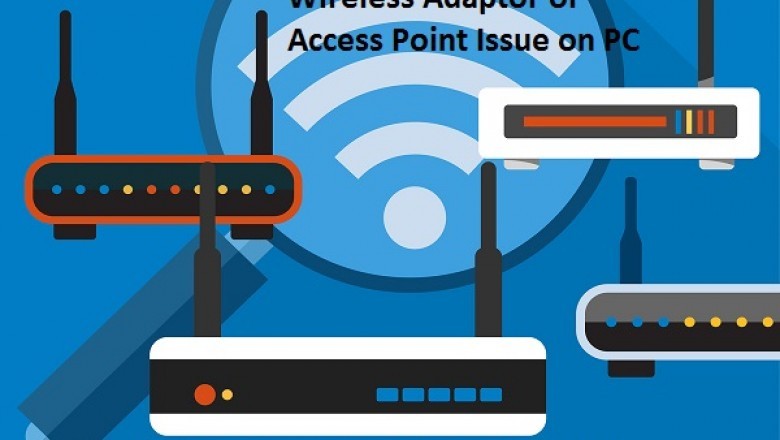 What does it mean when it says problem with wireless adapter or access point? - Webroot.com/safe