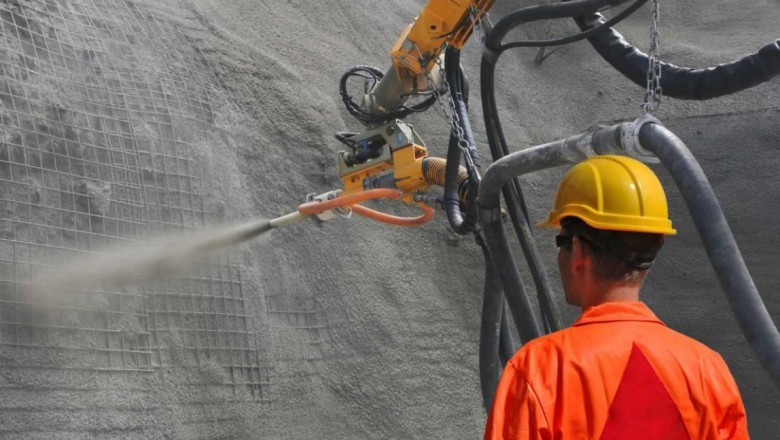 Shotcrete Accelerators Increase Early Strength and Reduce Dust and Rebound in Dry Process
