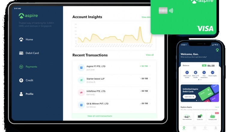 Quality Approved Best Business Credit cards by Aspire in SIngapore