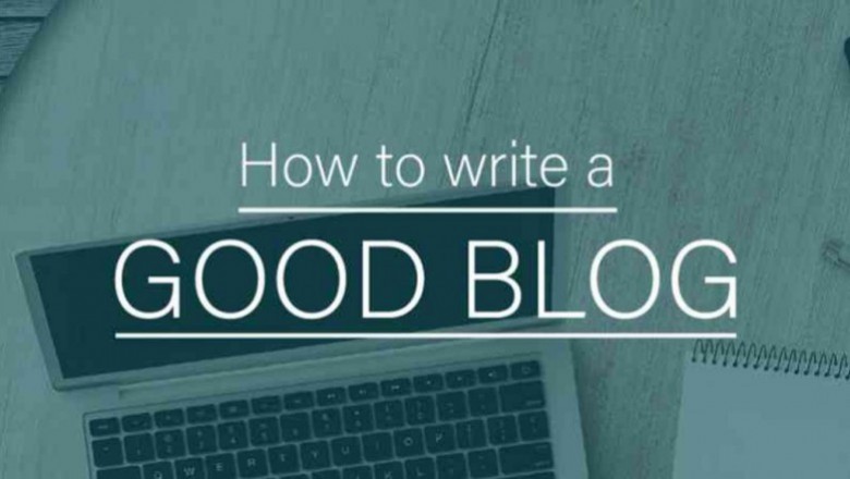 How to write a blog ?