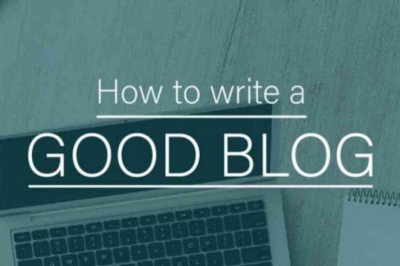 How to write a  blog ?